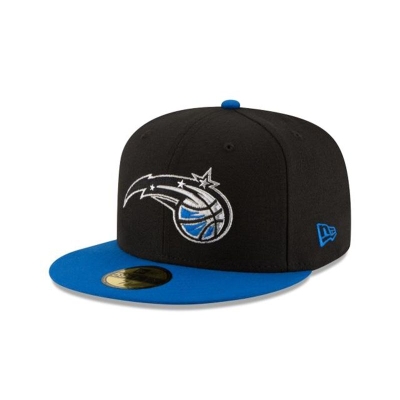 Black Orlando Magic Hat - New Era NBA 2Tone 59FIFTY Fitted Caps USA5874329